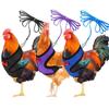 Chicken Harness Reflective Vests Hen Size With Matching Belt Comfortable Breathable Small Size Suitable For Chicken Duck