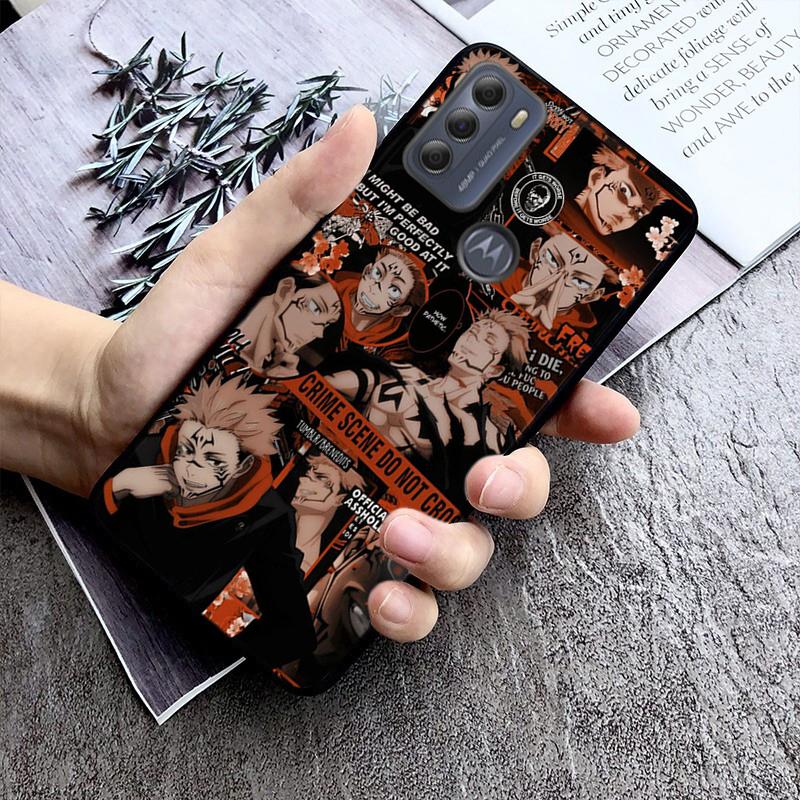 Чехол Jujutsu Kaisen Ryomen для Motorola Moto E32 E20 E40 G22 G52 G20 G30 G100 G60 G50 G10 GPure GStylus G9 One Action Macro
