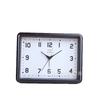 Square silent alarm clock simple large size bedroom clock digital sweep second clock student children bedside alarm clock