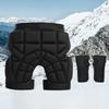 1Pc Skiing Hip Protector, Thickened Anti-fall and Anti-collision Knee Pad, Ice Skating Winter Protective Gear, Waterproof Inner Wear