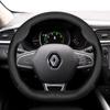 Подходит для Renault Ультратонкий Дышащий Кожаный Чехол на Руль Подходит для Megane 3 2 4 Clio4 5 Captur