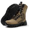 Outdoor Safety Boots Anti-slip Tactical Boots Wear-resistant Waterproof High Cut Work Shoes Industrial Safety Boots