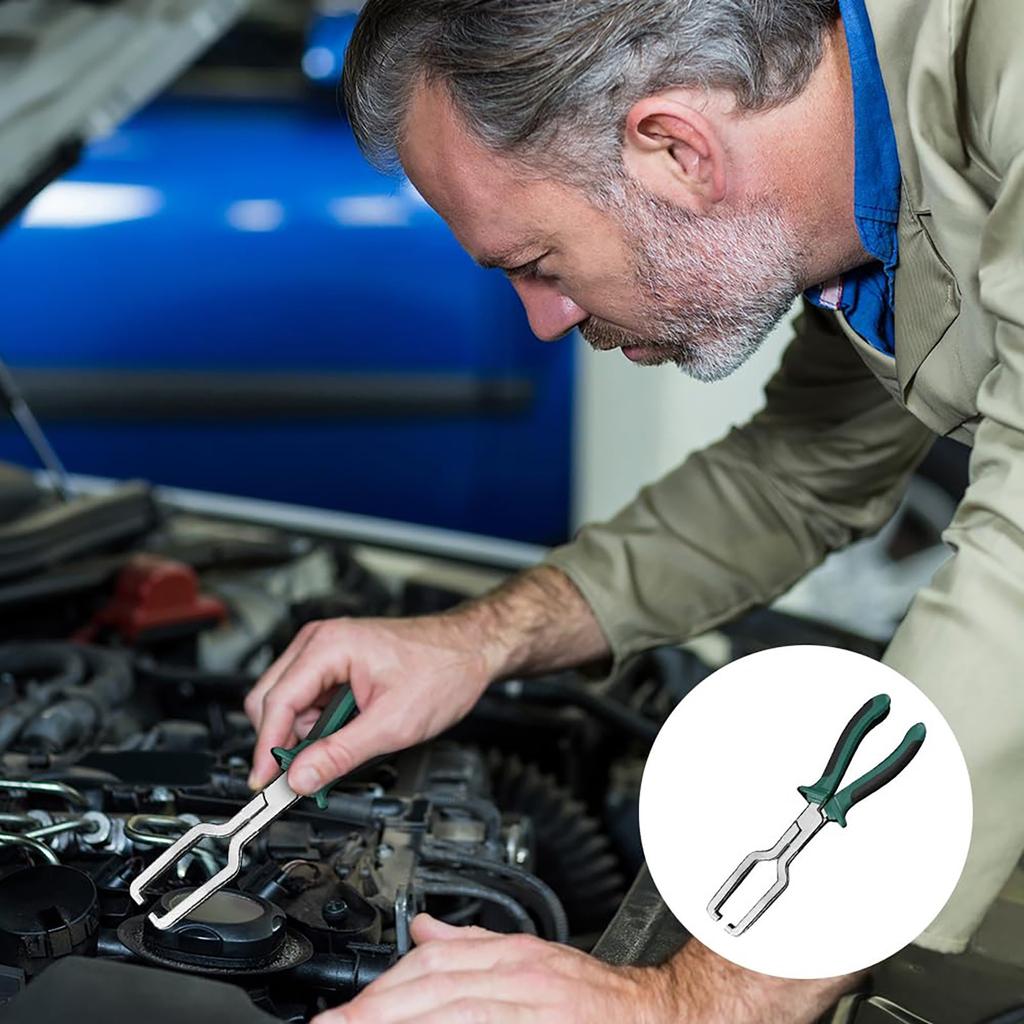 Щипцы для разъединения электрических разъемов. Щипцы для разъединения автомобильных электрических разъемов. Плоскогубцы для удаления плоскогубцев для топливопроводов. Инструмент для плоскогубцев для труб подачи топлива автомобиля.