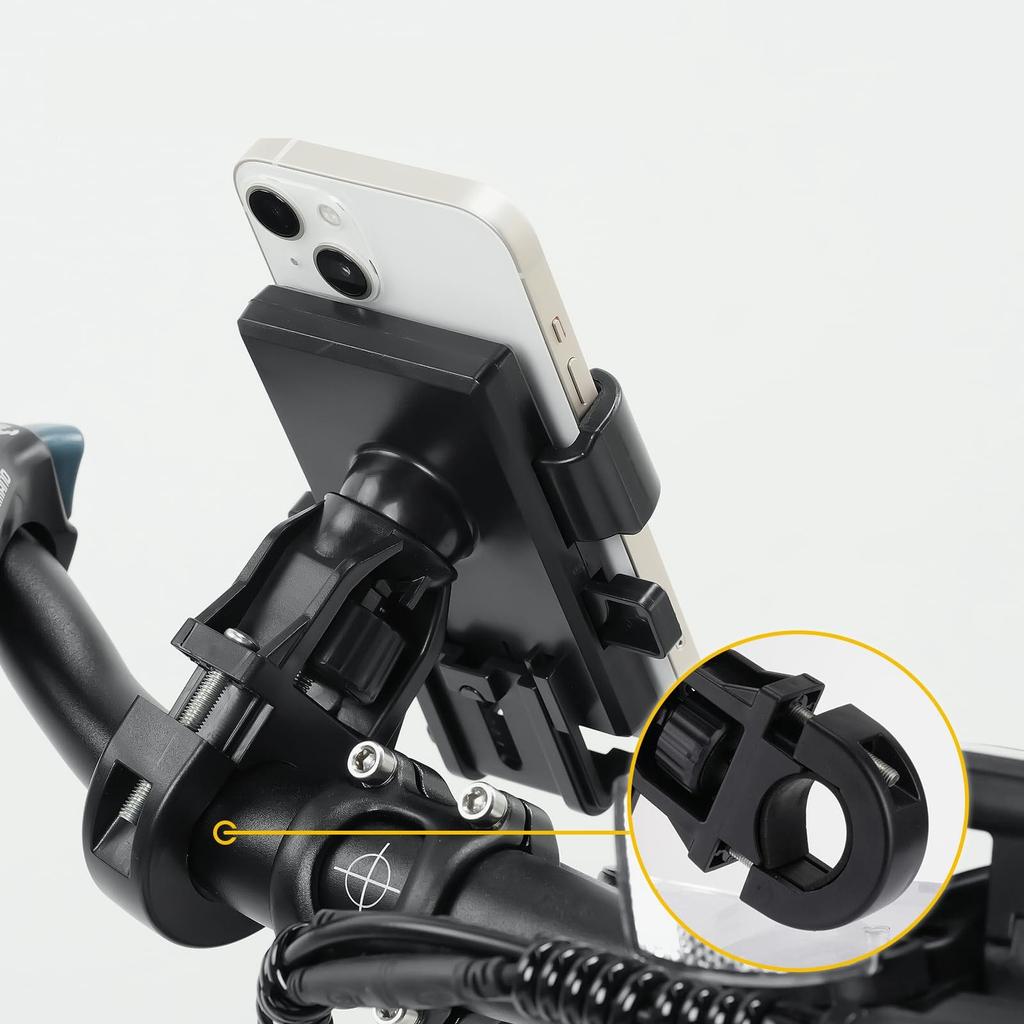 Bike Phone Mount Motorcycle Phone Holder Electric Mountain Car Handlebar Cell Mobile Stands Bicycle Scooter Treadmill Accessories