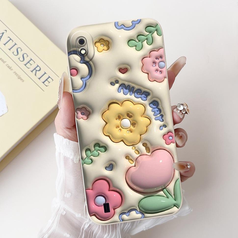 Чехол-корпус для Samsung Galaxy A10 Чехол Милый Кролик Мягкий Силикон Funda для Samsung A10 A105F A105G GalaxyA10 Корпус Телефона