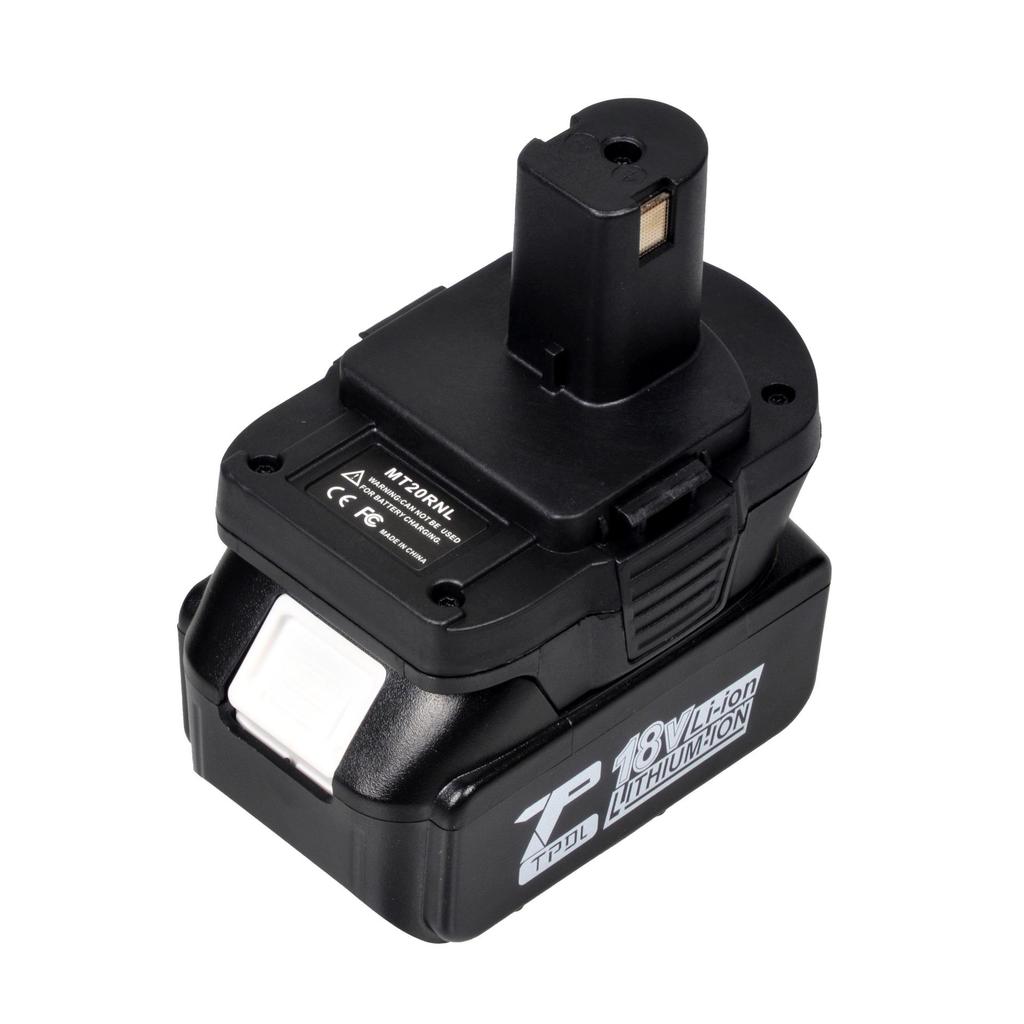 Compatible with 18-20V Lithium Batteries: DeWalt, Makita, Milwaukee, Craftsman, Ryobi, Bosch, Black & Decker