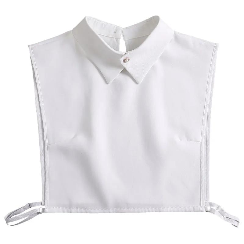 Новый лацканный фальшивый воротник винтажный съемный воротник для рубашки для женщин блузка свитер ложный воротник съемный шейный платок галстуки