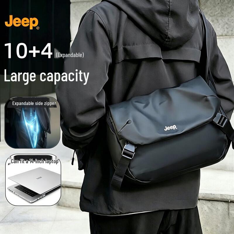 Jeep Мужская деловая сумка-кроссбоди для commuters