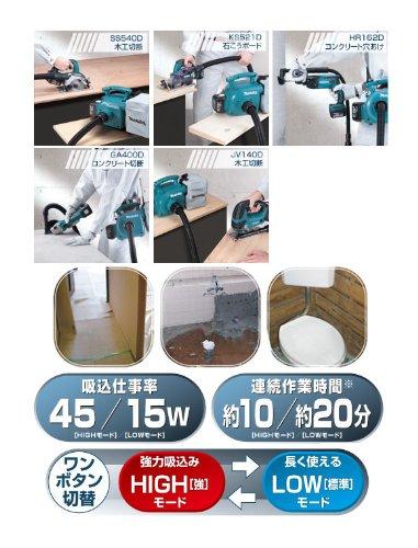 Makita Перезаряжаемый небольшой пылесборник Модель с 1 блоком в комплекте VC340DRF (Макита) 14.4В 3.0Ач