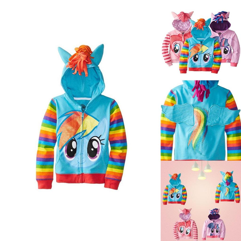 My Little Pony 3d Hoodie For Boys And Girls Soft And Breathable Sweatshirt Jacket With Exquisite Workmanship