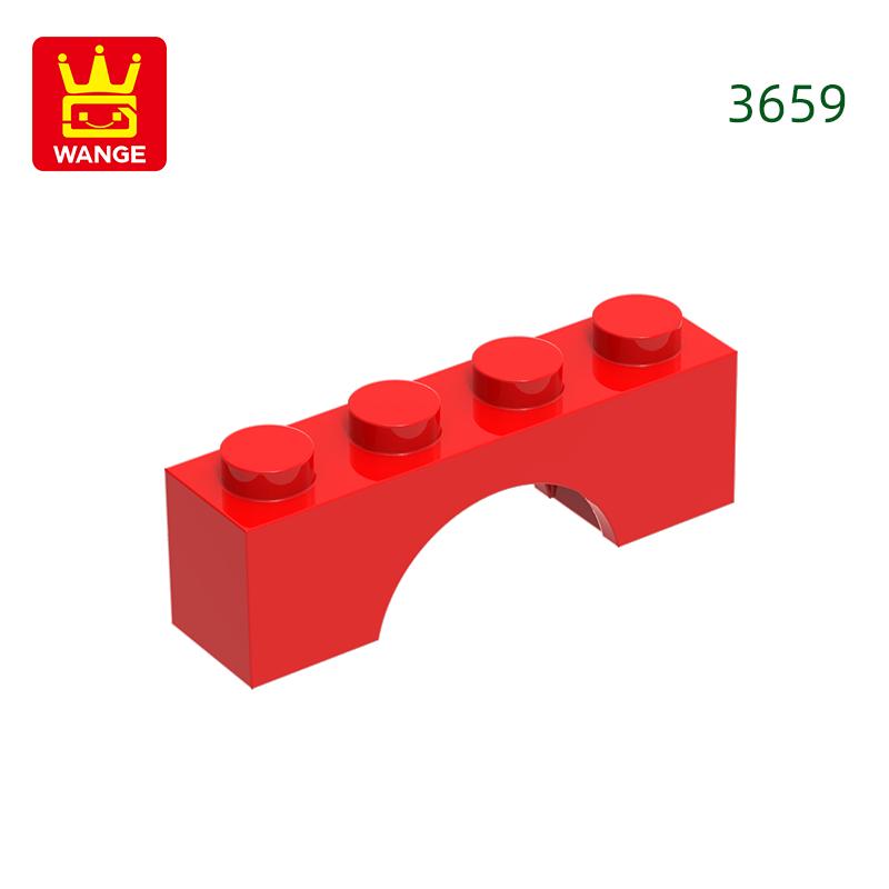 Нетоксичные 81 шт./лот 3659 1x4x2 Плоские арочные строительные блоки Moc Строительные аксессуары Детали Совместимые с Кирпичами Детские игрушки Подарок