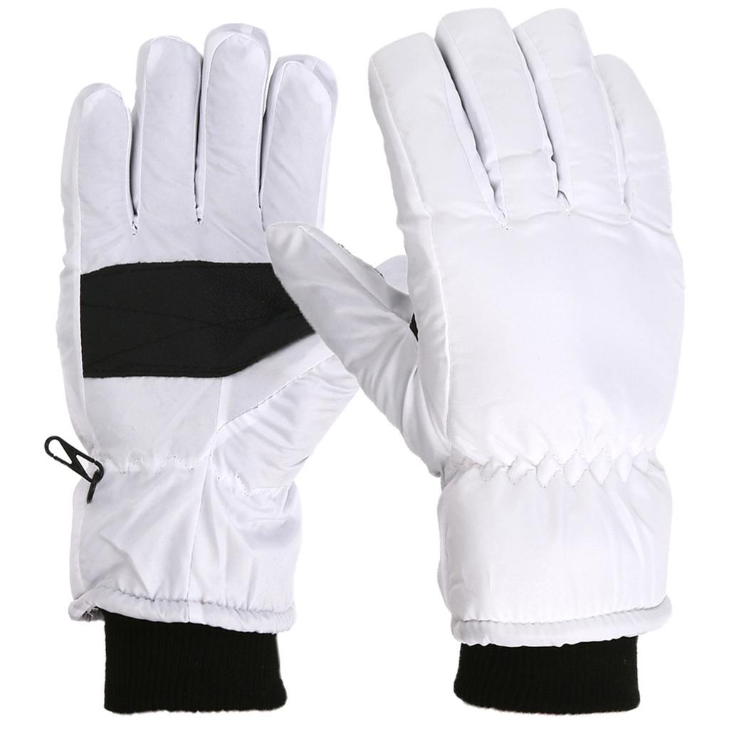 Женские лыжные перчатки с толстым бархатом для зимнего тепла, перчатки для занятий спортом на открытом воздухе и велоспорта