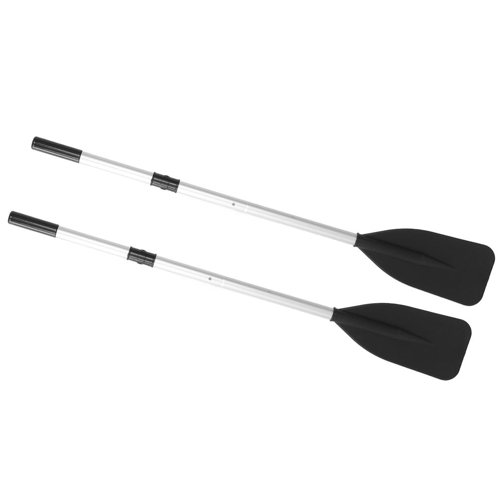 1 Pair Set 132cm Detachable Boat Oars Thickened Floating Aluminum Alloy Kayak Paddles for Rowing Boats Raft