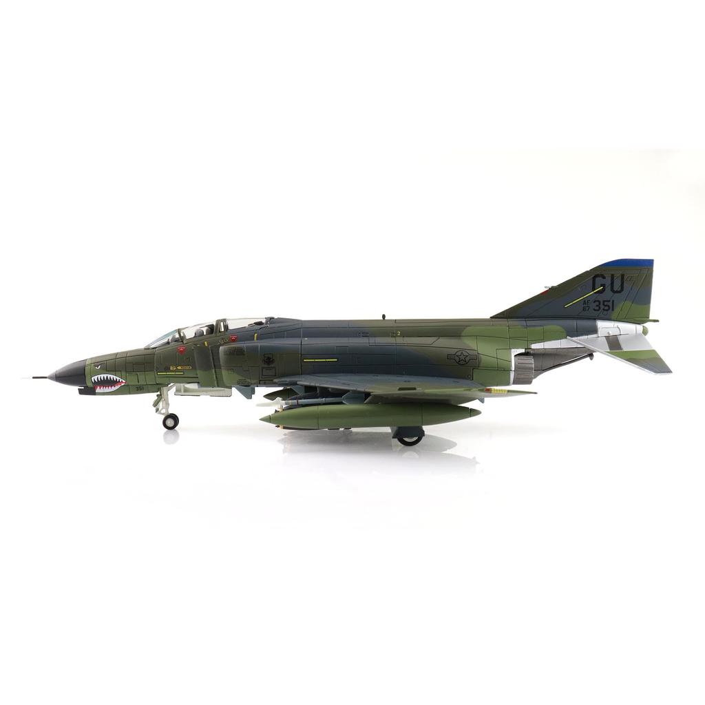 HOBBY MASTER 1/72 Масштаб F-4E Phantom II, ВВС США 497-я эскадрилья истребителей-бомбардировщиков, 1985 г., Готовая модель