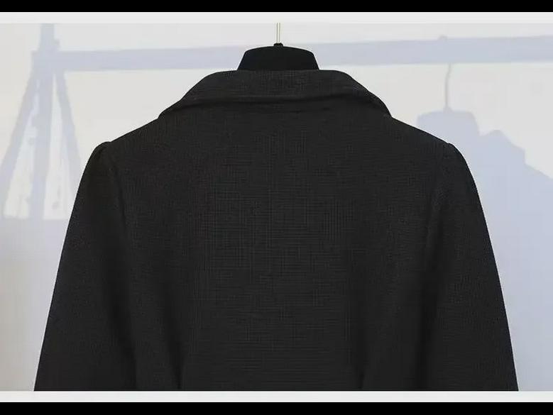 Женское платье-свитер на молнии в корейском стиле больших размеров - плотный бархат, однотонный, повседневная длинная юбка на осень/зиму