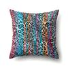 Animal Leopard Print Pattern Double-Sided Printed Pillow Cover Short Plush Suitable Living Rooms Bedrooms Throw Cushion Cover