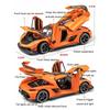 1/24 Sports Car Model Koenigsegg Alloy Diecast High Simulation Scale Toy Pull Back Doors Can Open Boys Birthday Gifts Decoration