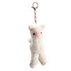 Decoration Plush Doll Pendant Animal Keyring Stuffed Toy Keychain Sheep Key Ring Alpaca Keychain