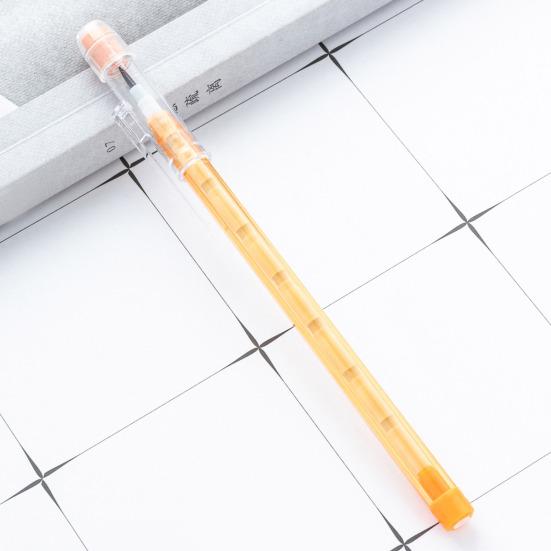 10 шт. прозрачных карандашей, не требующих заточки, складные карандаши, многоточечные, выдвижные, пластиковые карандаши
