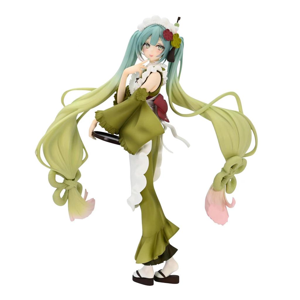 High-Quality Sakura Hatsune Miku PVC Doll with Decorative Chassis Ornaments