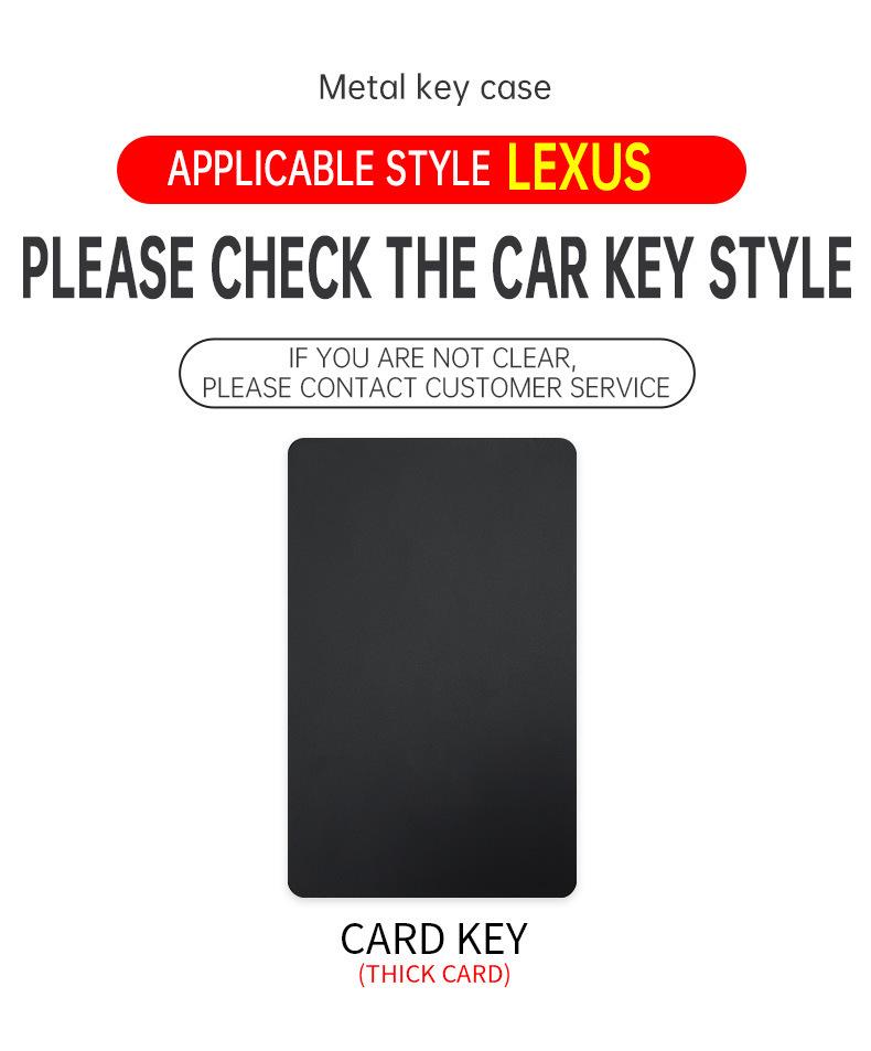 Lexus LX570/LS460L/RX350/RX270 Card Key Protective Case