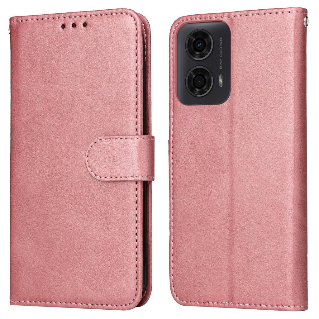 Wallet Case for Motorola Moto G04 4G/G04s 4G/G24 4G/E14 4G Leather Phone Cover
