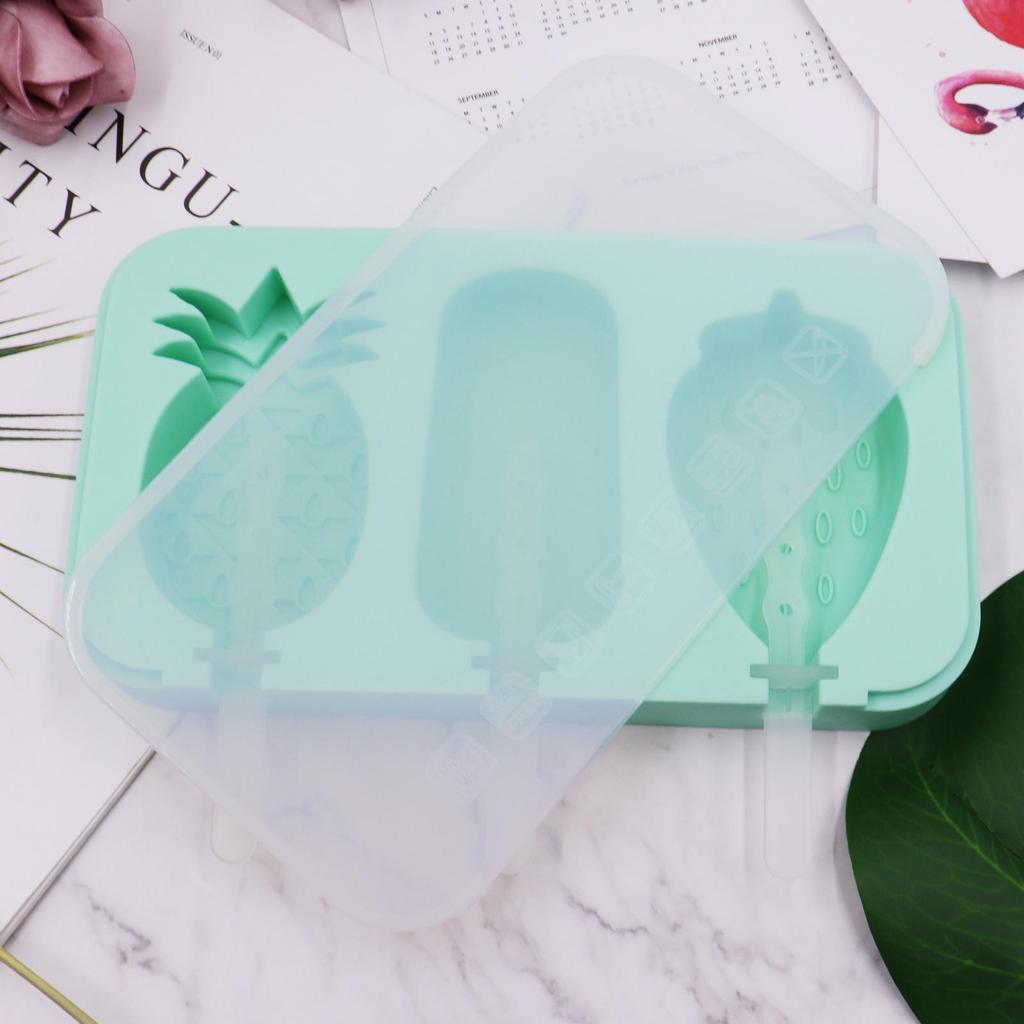 Креативная силиконовая форма для мороженого на палочке для домашних угощений