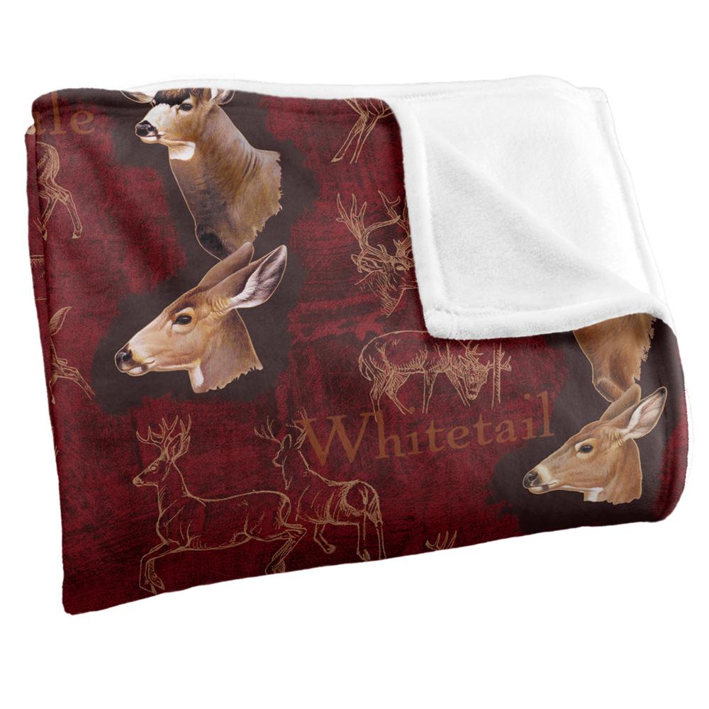 JQ Licensing Silky Deer Supersoft Blanket