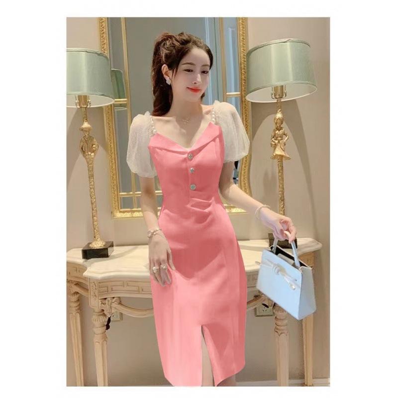 Новое клубное платье в пол с глубоким V-образным вырезом и низким декольте, клубное, клубное, клубное, сексуальное вечернее платье с рукавами-лепестками лотоса