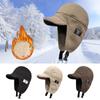 Thick Winter Cap Warm Ushanka Fur Hat Outdoors Earflap Bonnet  for Men Women