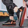 New Men's Waterproof Thick Sole Height Increasing Casual Board Shoes Solid Colod Simple  Comfortable Versatile Sports Shoes