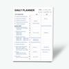 Tiankool To Do List Notepad - Daily To Do List with Priorities, Hourly Scheduler and Notes - Daily Planner Notepad for Work, Study, Appointments, 60