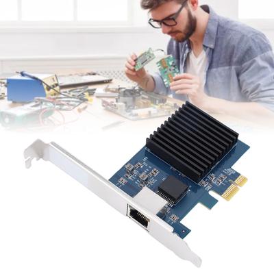 10G PCIe Карта Порт RJ45 RTL8127 PCI Express Gen 4 X1 к 10 Гигабитный Ethernet Адаптер для