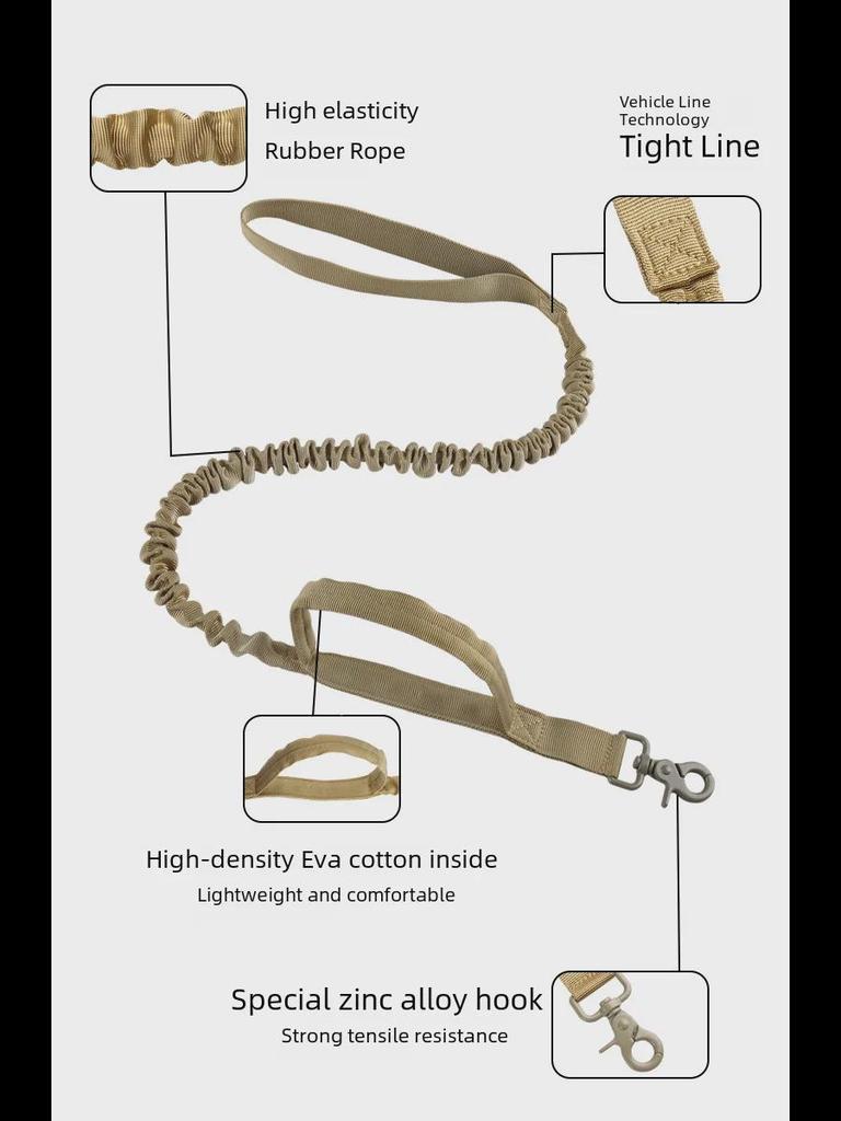 Жилет для тактических собак Cross-Border Camouflage - нейлоновая шлейка для дрессировки средних и крупных собак