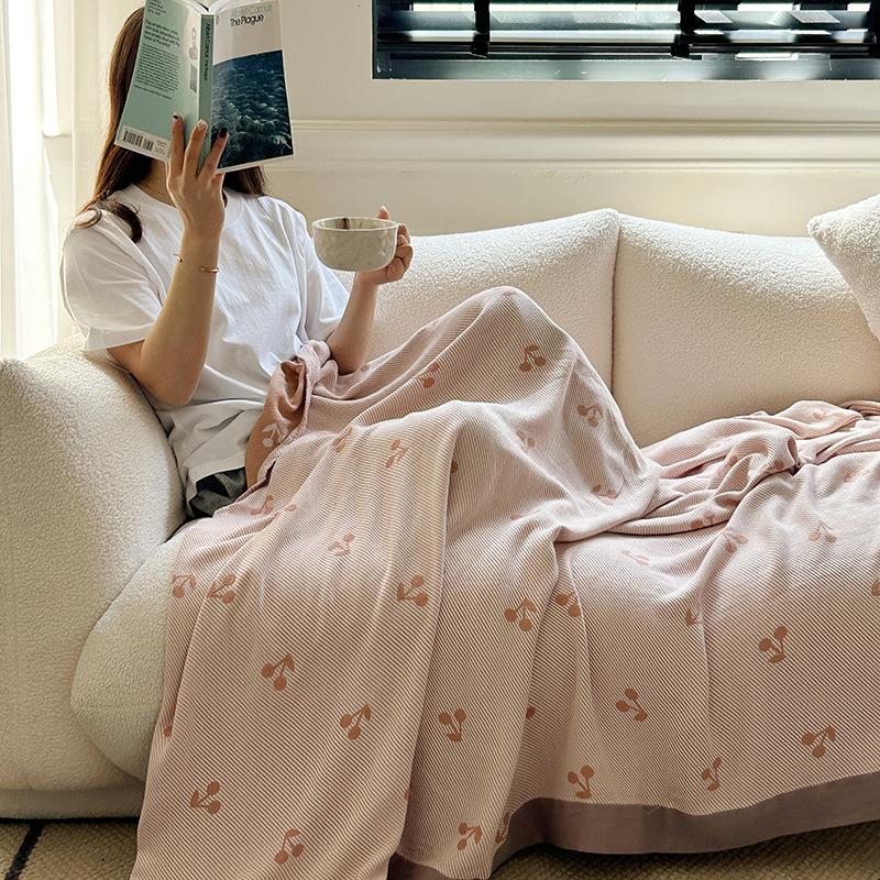 Полотенце из бамбукового волокна, одеяло для офиса, обеденного перерыва, кондиционер, многофункциональное одеяло для отдыха с ощущением холода