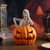Creative Halloween Jack-o-lanterns Ornament Party Funny Atmosphere Decoration Props Ghost Festival Skull Resin Crafts