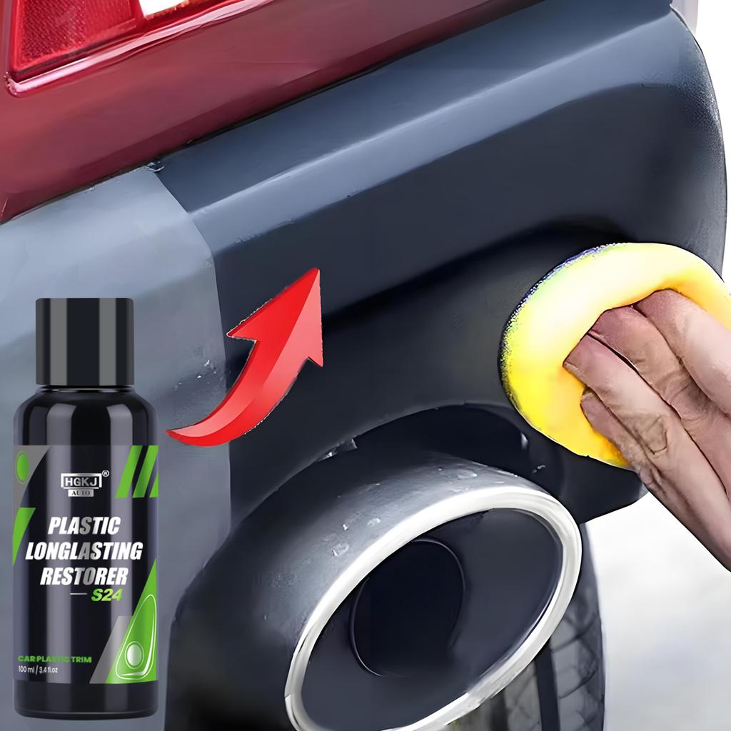 Автомобильный пластиковый реставратор Back To Black More Gloss Car Cleaning Products Пластиковый долговечный восстанавливающий ремонтный слой Renovator S24