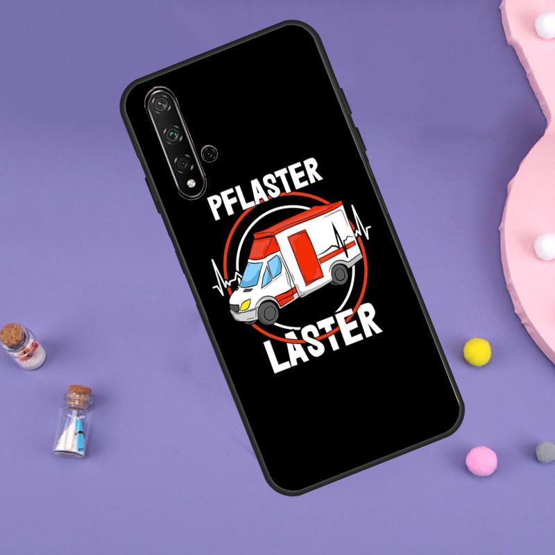 Ambulance EMS EMT Paramedic Case For Huawei Nova 10 9 SE 11 Pro 11i 8i 7i 3i Y60 Y61 Y70 Y90 Y91 P20 P40 P30 Lite Cover