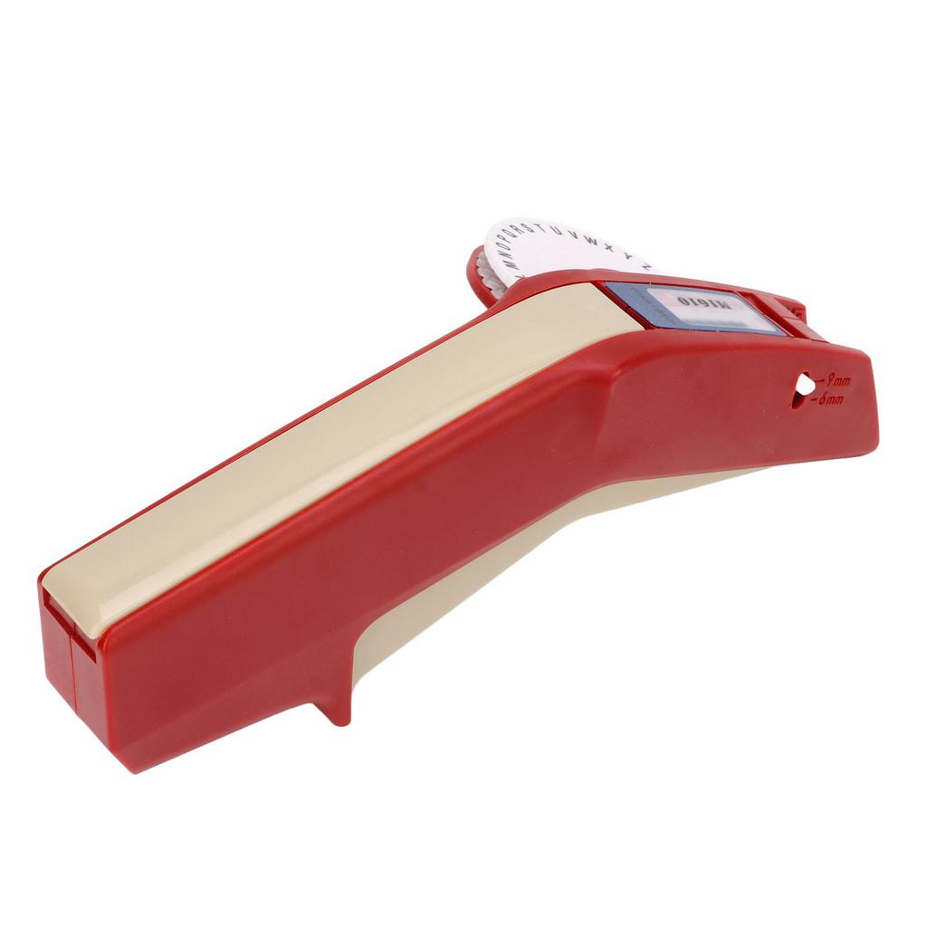Embossing Label Maker Clear Number Letter One Hand     ABS Label Making Embosser for Label  