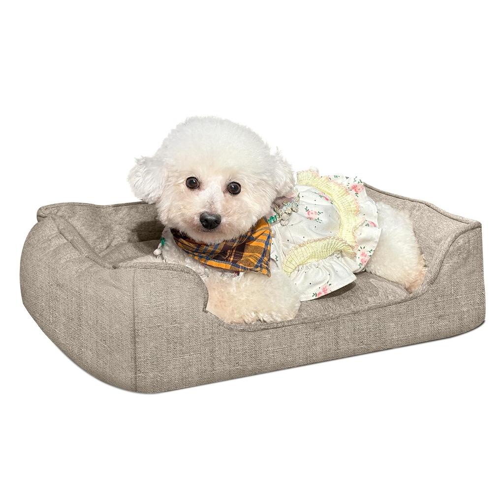 EvcgoX Dog Pet Cat Suitable for Winter and Washable and Comfortable with Density Suitable for Medium and Large Dogs Bed, Bed, Non-Slip, Double-Sided