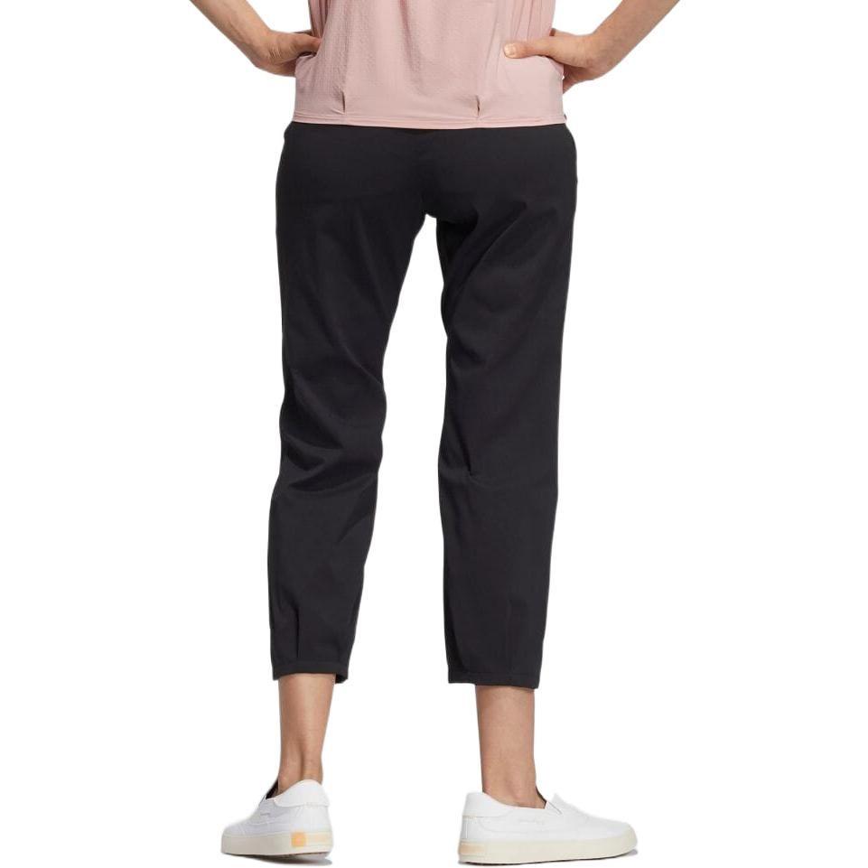 adidas Женские черные вязаные брюки прямого кроя H64650
