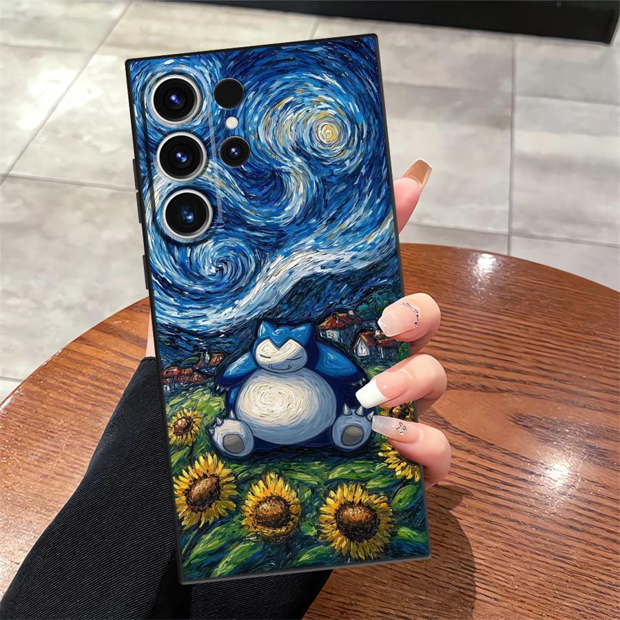 Крутой чехол Gengar Pokemon для Samsung Galaxy S26 S21 FE Note 20 Ultra 8 9 10 S25 Ultra S24 Plus S20 S23 S10 S9 Funda Чехол для телефона
