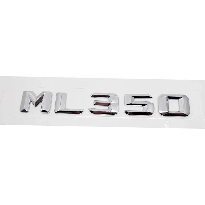 3D Car Rear Trunk Letters Stickers Decal Accessories for Mercedes Benz Old Style ML55 ML63 ML250 ML300 ML320 ML350 ML400 ML430 AX1