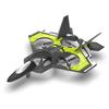 S98 RC Пенопластовый Акробатический Самолет Игрушка Светодиодная Подсветка Пульт Дистанционного Управления Фиксированная Высота Четырехосный Боевой Дрон Истребитель с Защитой от Столкновений Детские Игрушки Мальчик