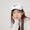Nike 3D Logo Embroidered Polyester Baseball Cap Unisex caps White FB5625-100