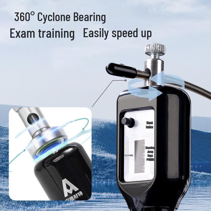 Deli Стальная Скакалка с Механическим Счетчиком