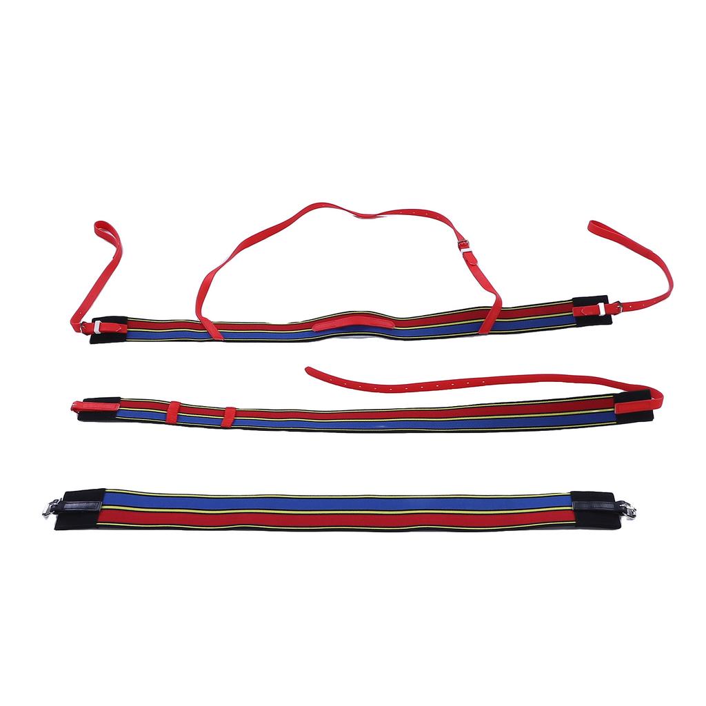 3 шт. Конные ремни Эластичный Растягивающийся Обхватный Ремень Нагрудный Ремень Комплект Оборудование для Конных Скачек Снаряжение Аксессуары