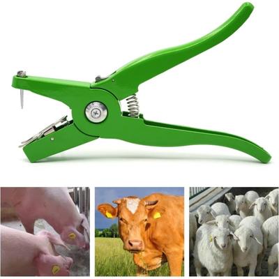Алюминиевый сплав, щипцы для ушей, аппликатор, перфоратор, тагер для скота, овцы, свиньи, крупного рогатого скота, коровы