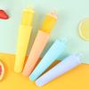 Popsicles Многоразовый силиконовый ледяной аппарат для мороженого DIY с крышкой