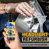 Жидкость для восстановления фар Автомобильная фара Окисление Пожелтение Царапины Помутнение Улучшение